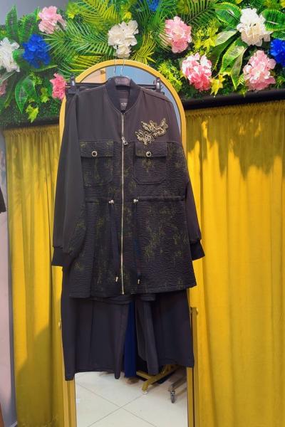 Efsane Tasarım Marka NUR’E Takım  Siyah