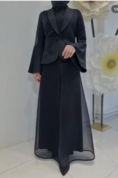 Gazella Markamıza Ait Efsane Abaya Siyah
