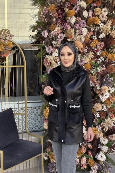 My312 Tasarımlı Efsane yelek Siyah