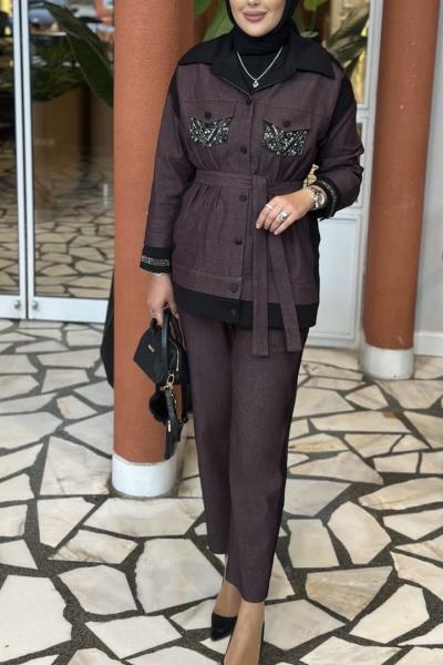 My312 Tasarımlı Özel Takım Vişne